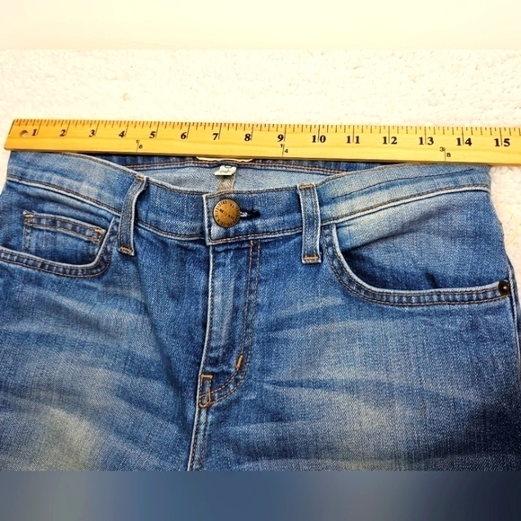 Current/Elliott "The Stiletto" Light Wash Size 28 Cropped At Ankle - Picture 3 of 10